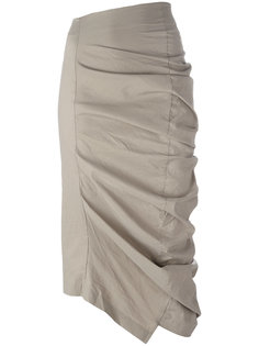 асимметричная юбка со сборками  Rundholz