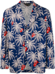Homme Plus Rolling Stone print blazer Comme Des Garçons Vintage