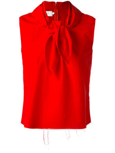 knot detail sleeveless blouse Marquesalmeida