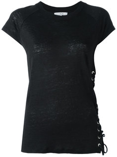 lace up trim top Iro