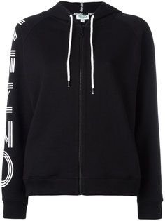 logo print hoodie Kenzo