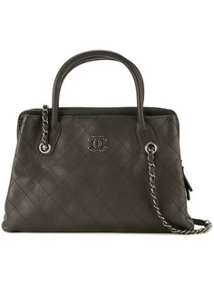 quilted CC logo chain 2way hand shoulder bag Chanel Vintage