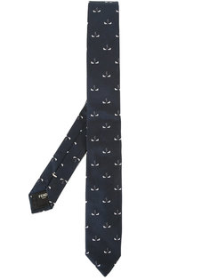 patterned tie Fendi