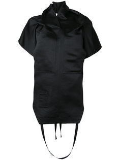 geometric hem blouse Aganovich