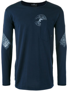 chest pocket longsleeved T-shirt Stone Island Shadow Project