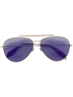солнцезащитные очки "Piercing Shield" Alexander McQueen