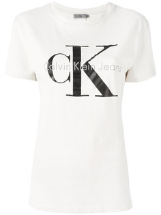 футболка с принтом логотипа  Calvin Klein Jeans