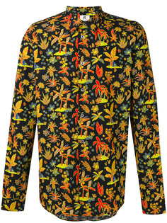 рубашка с цветочным принтом Ps By Paul Smith