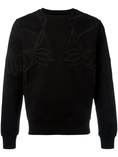 geometric chest print sweatshirt Les Hommes