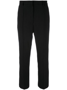 укороченные брюки в тонкую полоску Mm6 Maison Margiela