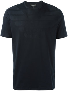 футболка с принтом-логотипом Emporio Armani