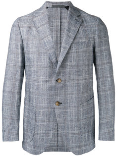 пиджак кроя слим в клетку Eleventy