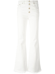 frayed ends bootcut jeans Sonia Rykiel