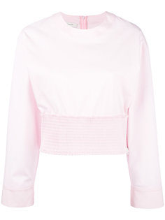 ribbed waist top  Cédric Charlier