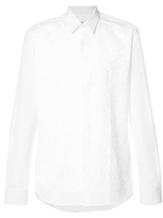 рубашка с кружевной панелью Givenchy