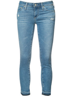 укороченные джинсы кроя скинни Ag Jeans