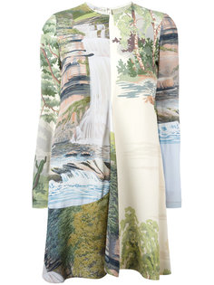 платье с принтом Landscape Stella McCartney