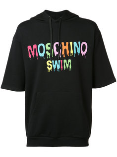 толстовка с капюшоном и логотипом Moschino