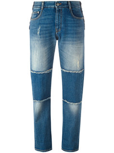 джинсы бойфренды с панельным дизайном Stella McCartney