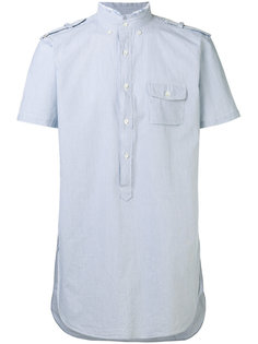 рубашка с необработанной горловиной Lardini