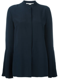 рубашка с плиссированными манжетами Stella McCartney