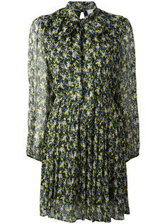 платье Georgette с цветочным рисунком MSGM