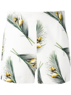 leaf print shorts Cacharel