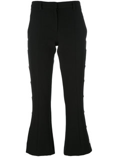 cropped flared trousers Versus