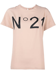 футболка с логотипом бренда Nº21