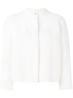 textured cropped jacket Cacharel
