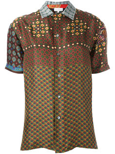 geometric print shirt Pierre-Louis Mascia