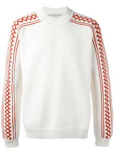 pattern sleeve knitted jumper Stella McCartney