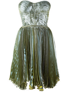 Loliambrosia pleated bandeau dress Maria Lucia Hohan