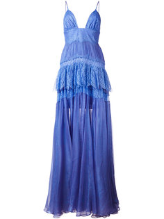 Claraamparo tiered gown Maria Lucia Hohan