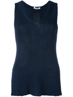ribbed knit top Cacharel