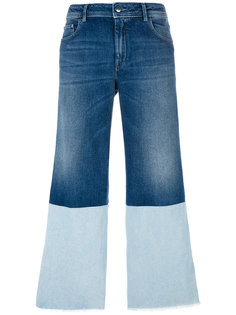 укороченные джинсы с контрастными вставками The Seafarer
