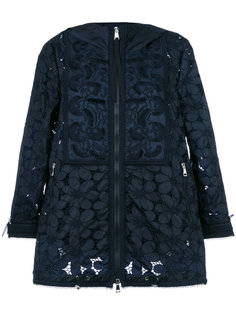 гипюровая куртка с капюшоном Moncler