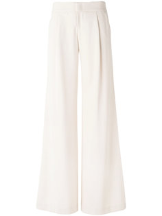 pleat detail palazzo trousers Alice+Olivia