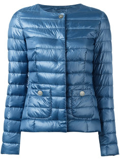 collarless down jacket Herno