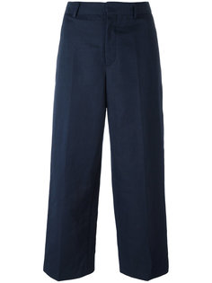 straight cropped trousers Incotex