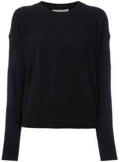 long sleeve curve hem top Vince