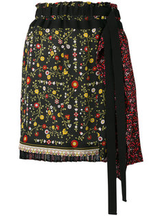 tie-waist floral skirt Nº21