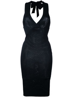 halterneck fitted dress Pierre Balmain