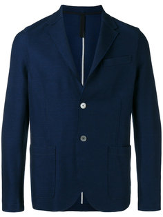 patch pockets blazer Harris Wharf London