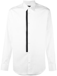 рубашка с отделкой молнией Dsquared2
