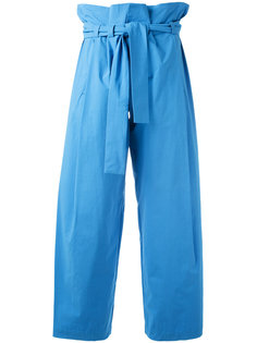 drawstring high-waisted pants  Erika Cavallini