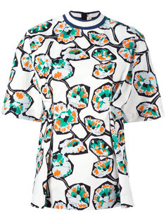 топ с цветочным узором Marni