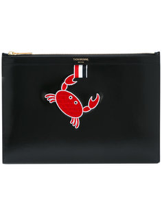 Embroidered crab clutch Thom Browne