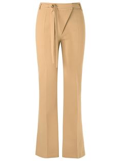 side pocket flared trousers Egrey