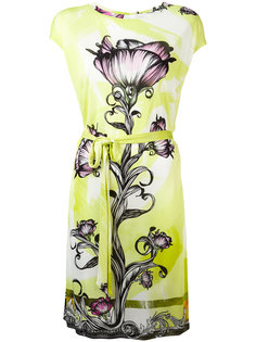 floral print dress  Versace Collection